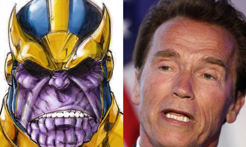 Arnold Schwarzenegger Thanos Avengers 2