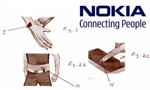 Nokia patenta tatuajes que vibran